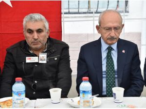 Kılıçdaroğlu'ndan şehit Yıldırım'ın ailesine taziye ziyareti