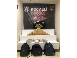 GÜNCELLEME - Kocaeli'de aracında 35 kilo 785 gram eroin ele geçirilen şüpheli tutuklandı