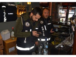 Adana'da 300 polisle yılbaşı öncesi kaçak ve sahte içki denetimi