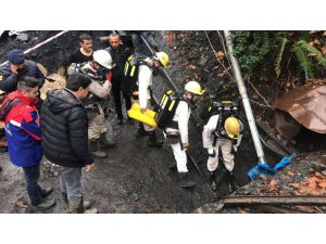 Zonguldak'ta ruhsatsız maden ocağında patlama: 1 yaralı