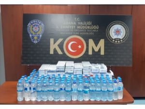 Adana'da 47 litre sahte içki ele geçirildi