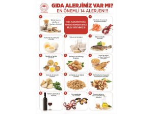 Alerjen gıdalar menüde belirtilecek