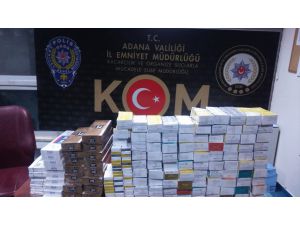 Adana'da kaçakçılık operasyonunda 3 kişi gözaltına alındı