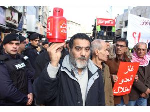 İsrail'den doğal gaz ithalatı Ürdün'de protesto edildi