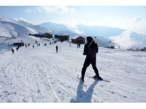 Zigana'da kayak sezonu açıldı