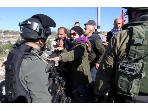 İsrail güçlerinden "Yahudi yerleşim birimi protestosuna" müdahale