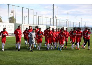 Lider Sivasspor, ikinci yarı hazırlıklarına devam etti