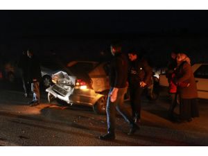 Tokat'ta 8 aracın karıştığı trafik kazası: 6 yaralı