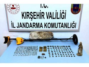 Kırşehir'de 222 parça tarihi eser ele geçirildi