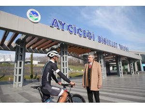 "Ayçiçeği Bisiklet Vadisi" Dünya Şampiyonası'na hazır