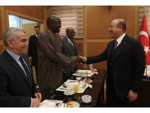 Dışişleri Bakanı Çavuşoğlu Afrikalı Büyükelçilerle bir araya geldi
