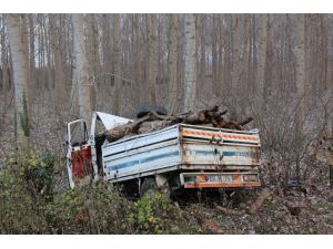 Samsun'da kamyonet ağaca çarptı: 1 ölü, 2 yaralı