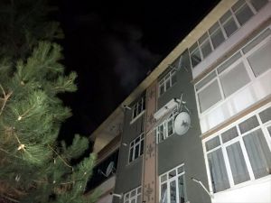 Karabük'te apartman dairesinde çıkan yangında bir kişi dumandan etkilendi
