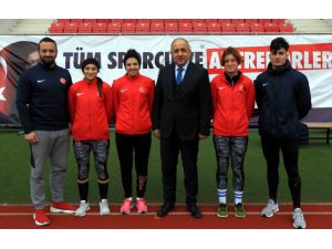 Özel Sporcular Atletizm Milli Takımı'nın yarısı Samsun'dan