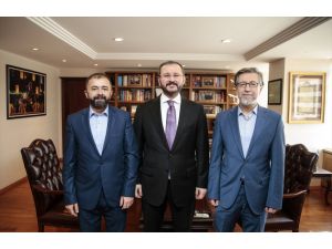 AA Genel Müdürü Kazancı Mısır'da serbest bırakılan AA çalışanını kabul etti