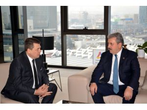 BBP Genel Başkanı Destici, Türk Metal Sendikasını ziyaret etti