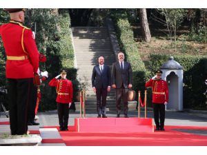 AB Konseyi Başkanı Michel'in Arnavutluk ve Kuzey Makedonya ziyareti