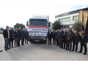 Adana ve Mersin'den deprem bölgesine yardım