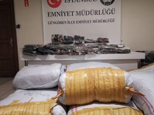 150 bin liralık tekstil ürünü çalan şüpheliler yakalandı