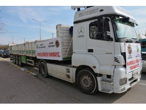 Şanlıurfa'dan, Elazığ ve Malatya'daki depremzedelere yardım