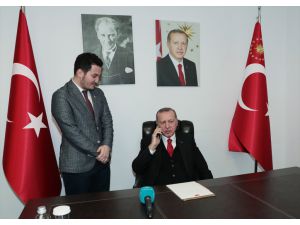 Cumhurbaşkanı Erdoğan, bir genç için kız istedi