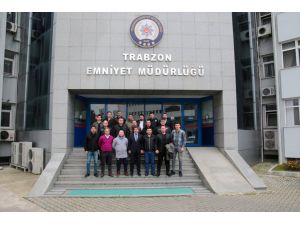 Trabzon Emniyet Müdürü Alper, Trabzonspor taraftar gruplarıyla bir araya geldi