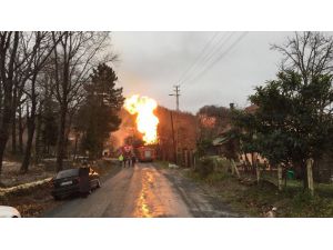 GÜNCELLEME 2 - Ordu'da doğal gaz borusu patladı