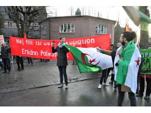 İsveç'te ABD'nin sözde Orta Doğu barış planı protesto edildi