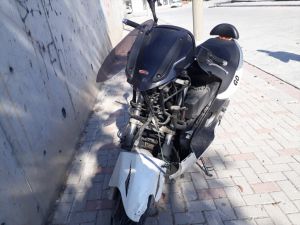 Denizli'de motosikletin devrildiği kazada polis memuru hayatını kaybetti