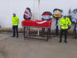 GÜNCELLEME - Denizli'de polis memurunun öldüğü motosiklet kazası güvenlik kamerasında