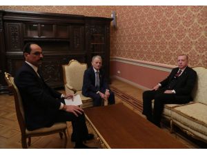Cumhurbaşkanı Erdoğan, Kırım Tatar halkının lideri Kırımoğlu'nu kabul etti