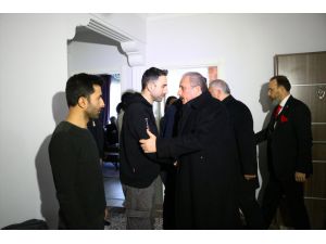 TBMM Başkanı Şentop, uçak kazasında yaşamını yitiren Koşar'ın ailesini ziyaret etti