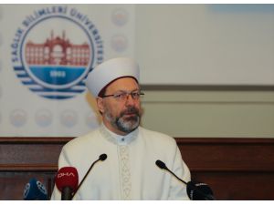 Diyanet İşleri Başkanı Erbaş, Dünya Sigarayı Bırakma Günü Programı'nda konuştu: