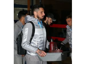 Trabzonspor kafilesi, İstanbul'a gitti