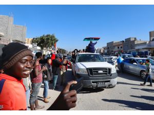 Libyalılar, Tacura kentinde devrimin 9. yıl dönümünü kutladı