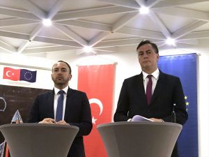 Avrupa Parlamentosu Dış İlişkiler Komisyonu heyeti Ankara'da basın toplantısı düzenledi
