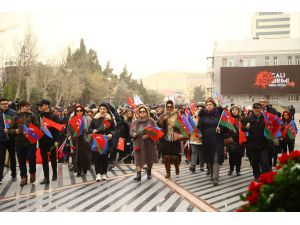 Hocalı Katliamı'nın kurbanları Bakü'de anılıyor