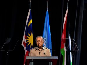 Malezya Başbakanı Mahathir: "Filistin davasını her zaman destekleyeceğiz"