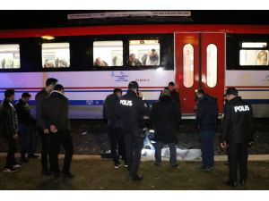 Kütahya'da trenin çarptığı kişi hayatını kaybetti