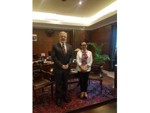 Endonezya Dışişleri Bakanı Marsudi, Büyükelçi Kılıç ile görüştü