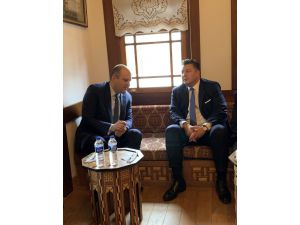 Berlin Eyaleti İçişleri Bakanı Geisel, Şehitlik Camisi'ni ziyaretinde konuştu: