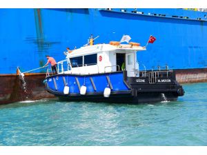 Mersin'de denizi kirleten gemilere 34 milyon 175 bin lira ceza