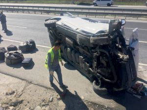 Arnavutköy'de trafik kazası