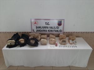 Şanlıurfa'da toprağa gömülü 97 kilogram patlayıcı bulundu