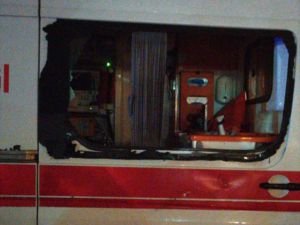 Pendik'teki ambulansa saldırı olayı