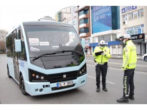 İstanbul'da toplu taşıma araçlarında koronavirüs denetimi yapıldı