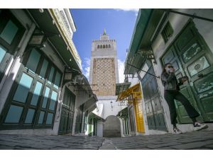 Tunus'un sembolü kadim şehir Medine'nin pırıltısını koronavirüs söndürdü