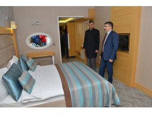Bursa'da belediye tarafından kiralanan otel sağlık çalışanlarına tahsis edildi