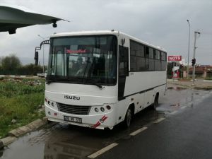 Aydın'da koronavirüs tedbirlerine aykırı taşımacılık yapan sürücüye para cezası