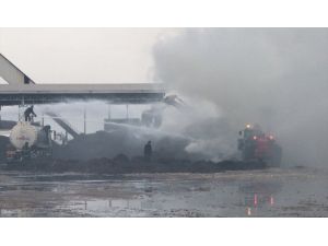 GÜNCELLEME - Adana'da pamuk yağı fabrikasında çıkan yangın kontrol altına alındı